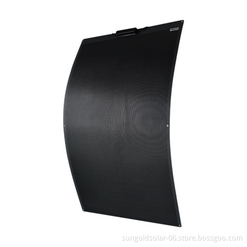 Sungold 150W Flexible Solar Panel Supplier for RV, Caravan, Boat, and Yacht (2024)